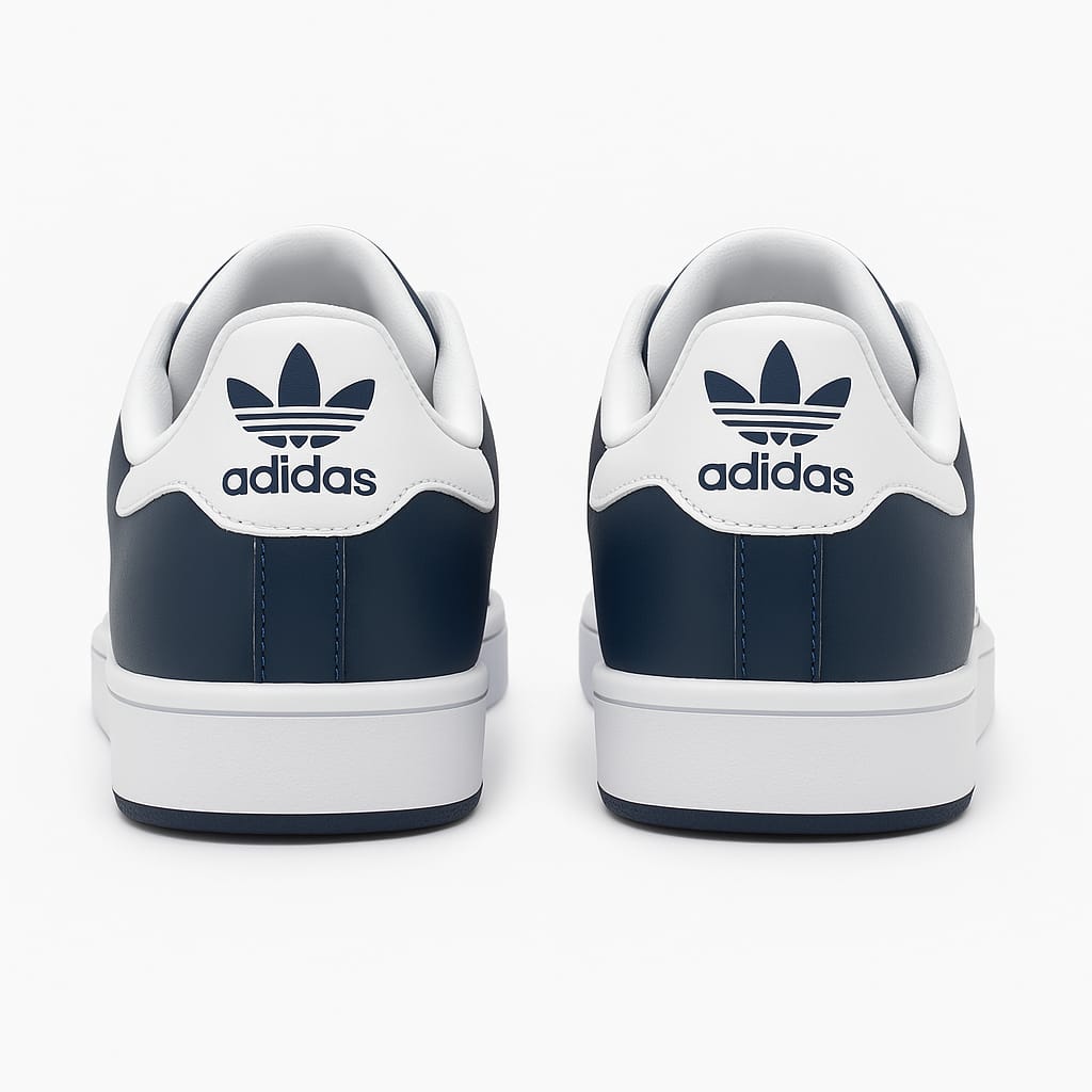 Adidas Superstar sneakers.