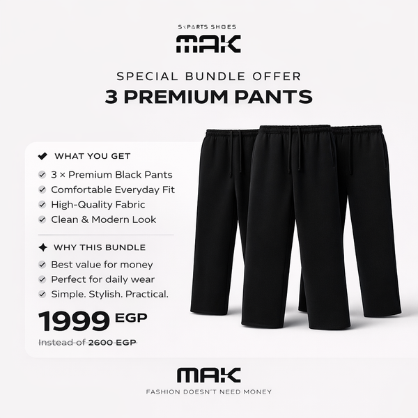 BUNDLE OFFER 3 PREMIUM PANTS