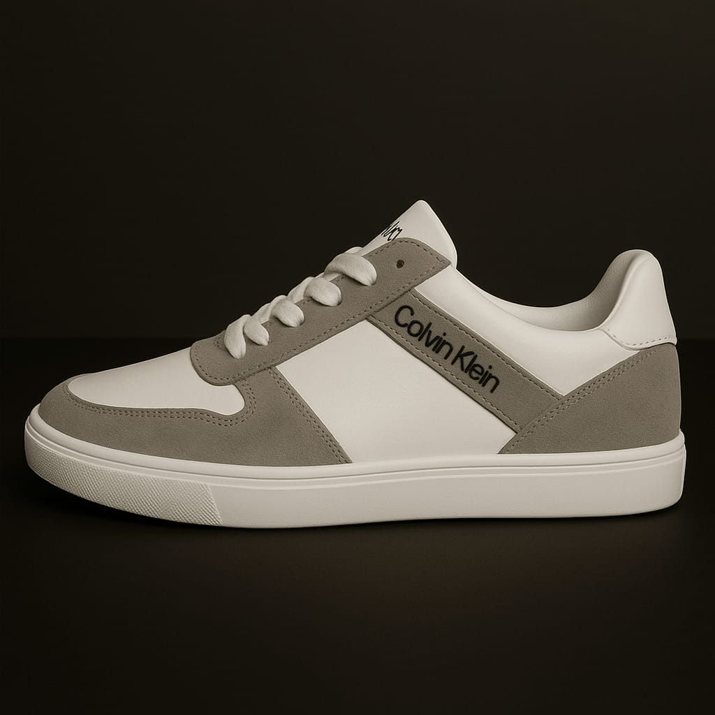 Calvin Klein Glenti sneakers in light grey.