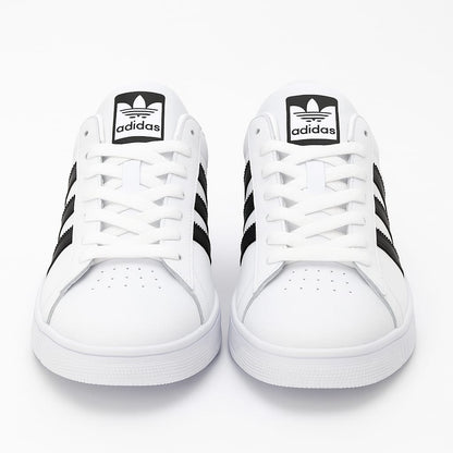 Adidas Superstar sneakers.
