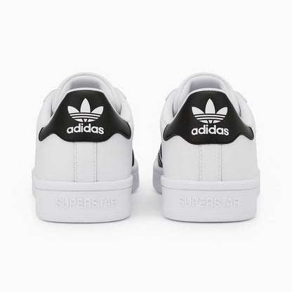 Adidas Superstar sneakers.