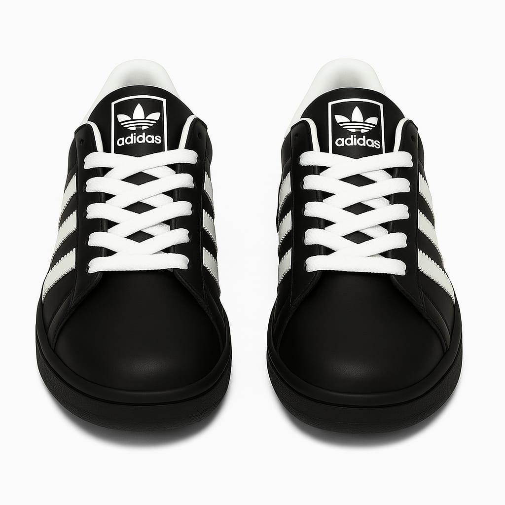 Adidas Superstar sneakers.