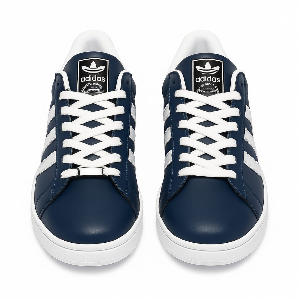 Adidas Superstar sneakers.