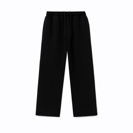 AllSaints Vin Velvet Sweatpants in black.